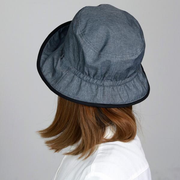 DAKS ダックス ハット レディース ブランドロゴ入り 帽子 秋冬 UVカット クロッシェハット 日本製 アウトドア 日よけ 帽子 紫外線対策 カジュアル コーデ お出かけ クロシェ ミセスハット / 黒 ブラック［ hat ］ 母の日 プレゼント 女性 帽子通販 ELEHELM_10