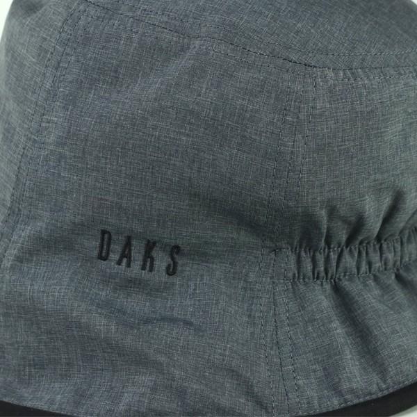 DAKS ダックス ハット レディース ブランドロゴ入り 帽子 秋冬 UVカット クロッシェハット 日本製 アウトドア 日よけ 帽子 紫外線対策 カジュアル コーデ お出かけ クロシェ ミセスハット / 黒 ブラック［ hat ］ 母の日 プレゼント 女性 帽子通販 ELEHELM_4