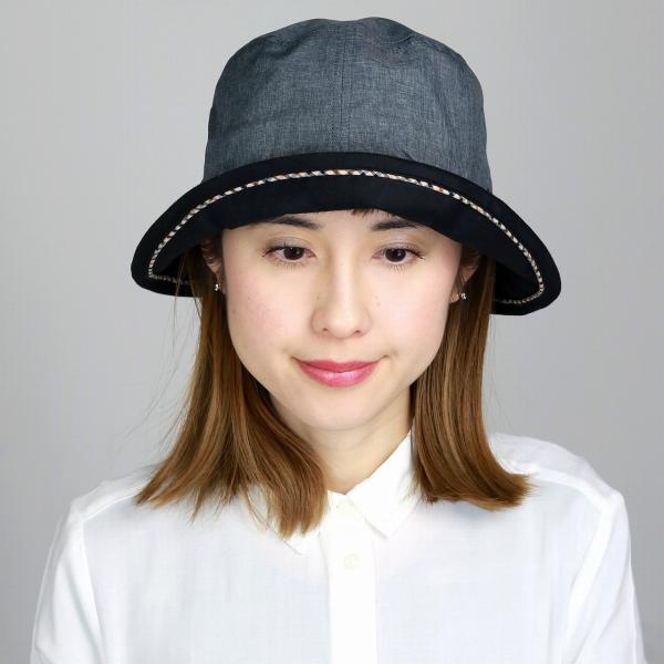 DAKS ダックス ハット レディース ブランドロゴ入り 帽子 秋冬 UVカット クロッシェハット 日本製 アウトドア 日よけ 帽子 紫外線対策 カジュアル コーデ お出かけ クロシェ ミセスハット / 黒 ブラック［ hat ］ 母の日 プレゼント 女性 帽子通販 ELEHELM_8