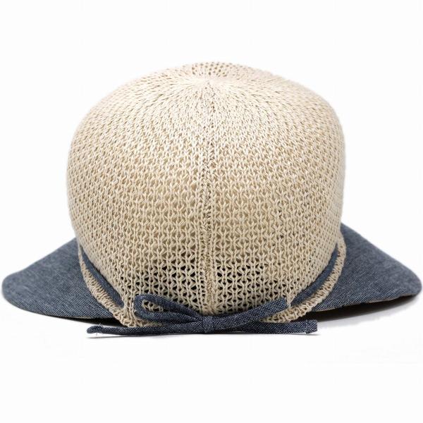 DAKS ジョッキーハット 日よけ レディース 春夏 帽子 綿ロード 涼しい