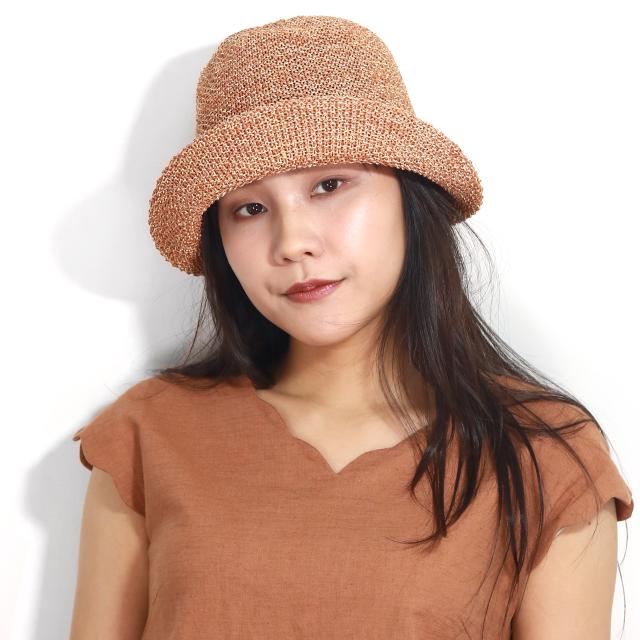 DAKS 母の日 プレゼント 帽子 レディース ハット 春 ミセス パープル コットン オブザー リボン チェック柄 日本製 ダックス 老舗ブランド 洗える 帽子 夏 日よけ 全6色［ hat ］30代 40代 50代 60代 母の日ギフト プレゼント ラッピング無料 送料無料 メール便無料_15