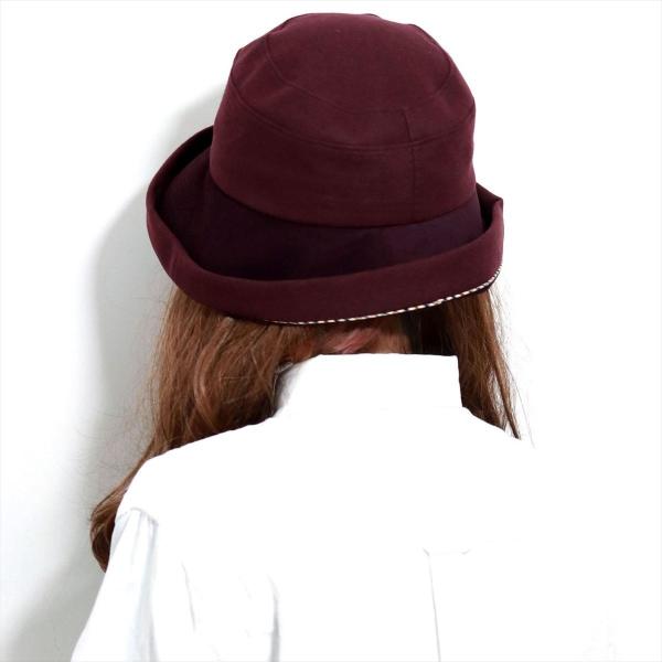 DAKS ハット レディース 冬 帽子 コーデュロイ セーラーハット フランネル ミセス ダックス ブランド 帽子 婦人 ハット つば広 紫外線対策 ハット [ hat ] 40代 50代 60代 クリスマス ギフト 女性 誕生日 プレゼント 帽子通販 母の日 ギフト 送料無料_18