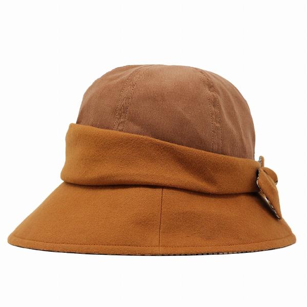 DAKS ダウンハット 20sフランネル ダックス レディース コーデュロイ 秋冬 レディース ハット 帽子 ハット レディース ハット帽 婦人ハット 女性 ハット帽子 [ hat ] 40代 50代 60代 クリスマス ギフト 女性 誕生日 プレゼント ラッピング無料 帽子通販 母の日_1