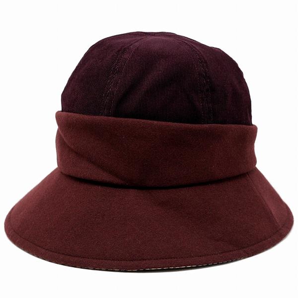 DAKS ダウンハット 20sフランネル ダックス レディース コーデュロイ 秋冬 レディース ハット 帽子 ハット レディース ハット帽 婦人ハット 女性 ハット帽子 [ hat ] 40代 50代 60代 クリスマス ギフト 女性 誕生日 プレゼント ラッピング無料 帽子通販 母の日_8