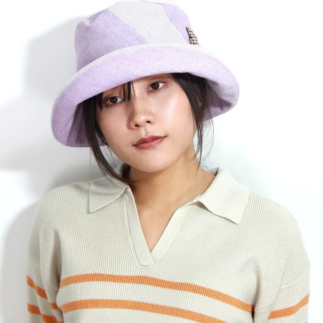 DAKS オブザー ハット レディース 先染オーガニックコットン 春夏 ハット ダックス 婦人用 帽子 レディース ブランド 母の日 プレゼント 手洗い可 日よけ 全3色［ hat ］30代 40代 50代 60代 母の日ギフト プレゼント ラッピング無料 送料無料 メール便無料_11