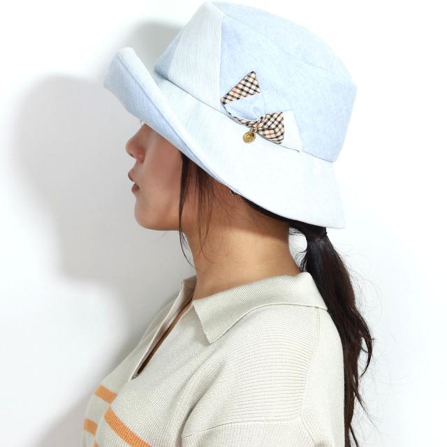 DAKS オブザー ハット レディース 先染オーガニックコットン 春夏 ハット ダックス 婦人用 帽子 レディース ブランド 母の日 プレゼント 手洗い可 日よけ 全3色［ hat ］30代 40代 50代 60代 母の日ギフト プレゼント ラッピング無料 送料無料 メール便無料_14