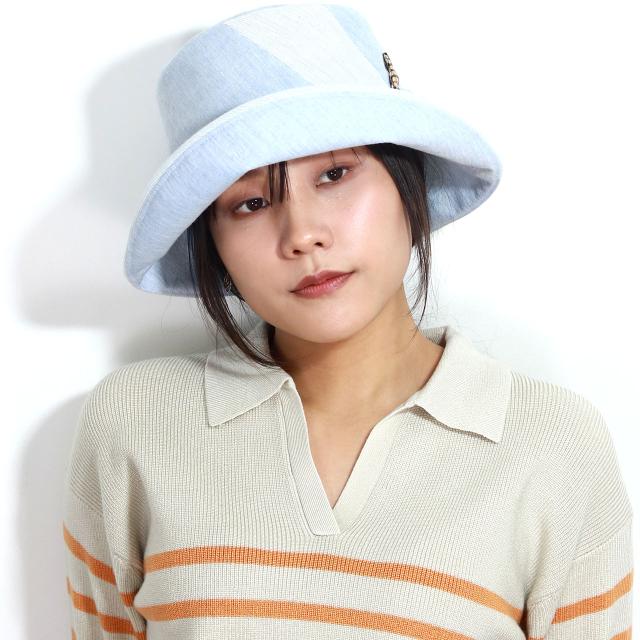 DAKS オブザー ハット レディース 先染オーガニックコットン 春夏 ハット ダックス 婦人用 帽子 レディース ブランド 母の日 プレゼント 手洗い可 日よけ 全3色［ hat ］30代 40代 50代 60代 母の日ギフト プレゼント ラッピング無料 送料無料 メール便無料_15