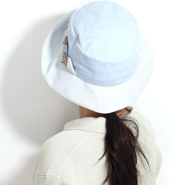 DAKS オブザー ハット レディース 先染オーガニックコットン 春夏 ハット ダックス 婦人用 帽子 レディース ブランド 母の日 プレゼント 手洗い可 日よけ 全3色［ hat ］30代 40代 50代 60代 母の日ギフト プレゼント ラッピング無料 送料無料 メール便無料_16