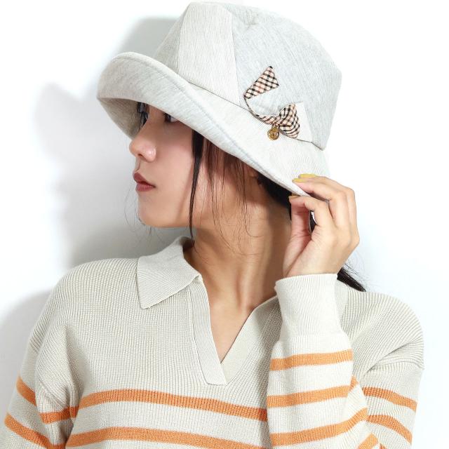 DAKS オブザー ハット レディース 先染オーガニックコットン 春夏 ハット ダックス 婦人用 帽子 レディース ブランド 母の日 プレゼント 手洗い可 日よけ 全3色［ hat ］30代 40代 50代 60代 母の日ギフト プレゼント ラッピング無料 送料無料 メール便無料_17