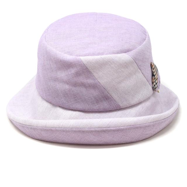 DAKS オブザー ハット レディース 先染オーガニックコットン 春夏 ハット ダックス 婦人用 帽子 レディース ブランド 母の日 プレゼント 手洗い可 日よけ 全3色［ hat ］30代 40代 50代 60代 母の日ギフト プレゼント ラッピング無料 送料無料 メール便無料_2
