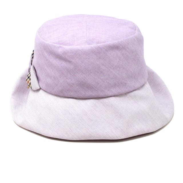 DAKS オブザー ハット レディース 先染オーガニックコットン 春夏 ハット ダックス 婦人用 帽子 レディース ブランド 母の日 プレゼント 手洗い可 日よけ 全3色［ hat ］30代 40代 50代 60代 母の日ギフト プレゼント ラッピング無料 送料無料 メール便無料_3