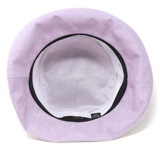 DAKS オブザー ハット レディース 先染オーガニックコットン 春夏 ハット ダックス 婦人用 帽子 レディース ブランド 母の日 プレゼント 手洗い可 日よけ 全3色［ hat ］30代 40代 50代 60代 母の日ギフト プレゼント ラッピング無料 送料無料 メール便無料_5