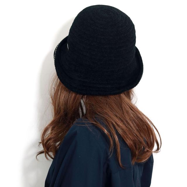 DAKS レディース ダックス セーラー ハイバック ハット 秋冬帽子 ミセス モールブレード 日本製 Ｍサイズ 手洗い可 ワイン ブラック パープル [ hat ] 30代 40代 50代 60代 クリスマス ギフト 女性 誕生日 プレゼント ラッピング無料_15