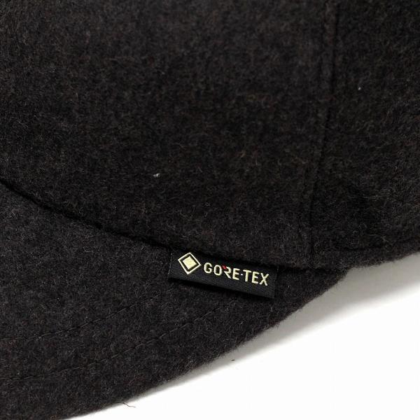 GORE-TEX 防寒 ゴアテックス キャップ 防水 登山 キャップ ブラウン