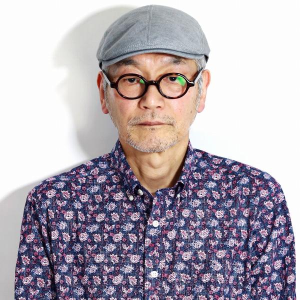 ハンチング メンズ UV40+ Gottmann 日よけ 帽子 ゴットマン 春 夏 UVプロテクト 大きいサイズ 日焼け対策 アイビーキャップ 麻 Ivy cap シンプル 無地 57cm 58cm 60cm 62cm 64cm リネン100% グレー [ ivy cap ] 父の日 ギフト プレゼント 帽子通販 男性 プレゼント_8