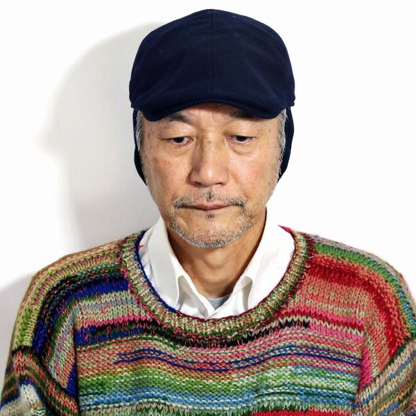 ゴアテックス メンズ ハンチング ウール 内耳付き GORE-TEX 帽子 紳士 ネイビー ハンチング帽 ゴットマン ウール アイビーキャップ 紺 ハンチング 耳当て イヤーマフ 防風 防寒 57cm 58cm 60cm 62cm ギフト 帽子 プレゼント 男性 ラッピング無料 送料無料 敬老の日_11