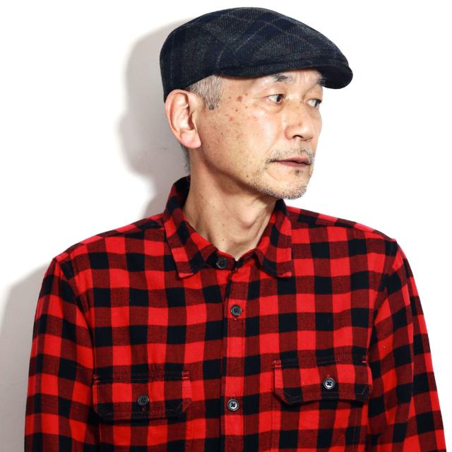 メンズ ハンチング 大きいサイズ 帽子 ゴットマン Gore-tex 耳当て付き 防寒 暖かい ハンチング帽 秋冬 チェック柄 グレー［ ivy cap ］誕生日 プレゼント クリスマス ギフト包装 ラッピング無料_8
