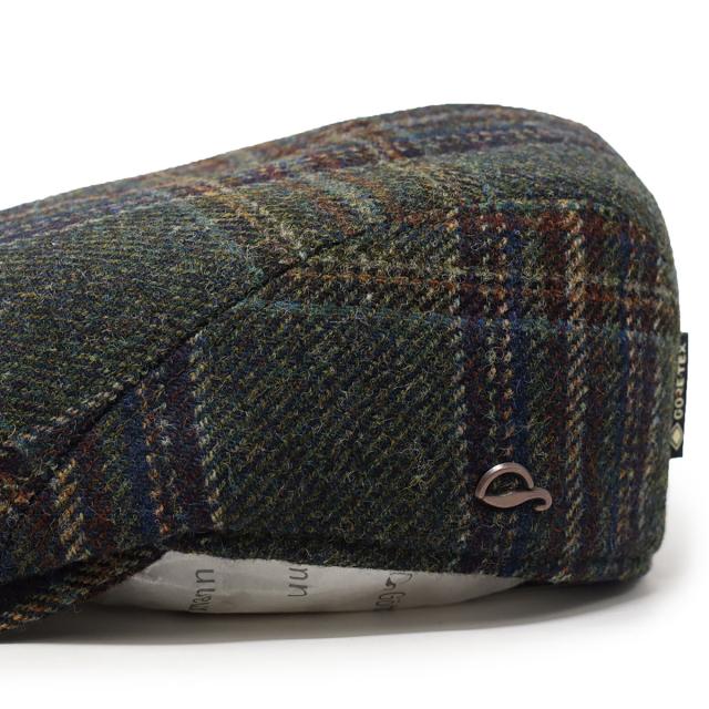 帽子 秋冬 チェック 柄 大きいサイズ メンズ ハンチング Gottmann Gore