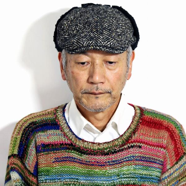 ゴットマン ハンチング gottman ざっくり編み へリンボン ツイード ボア 耳当て付 ドイツの帽子ブランド ウィンターハンチング ツイード ドイツブランド 海外ブランド サンドベージュ [ ivy cap ] 父の日_7