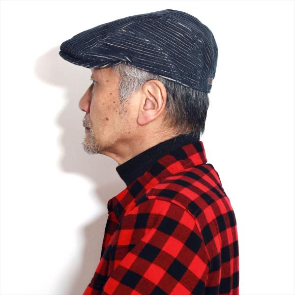 ゴットマン 帽子 秋冬 コーデュロイ ハンチング 紳士 ハンチング帽 メンズ Gottmann 帽子 冬 ハンティング帽 メンズ ストライプ 帽子 コーデュロイ グレー お洒落 個性的 [ ivy cap ] 誕生日 ギフト クリスマス プレゼント 帽子通販 男性 プレゼント 父の日_8