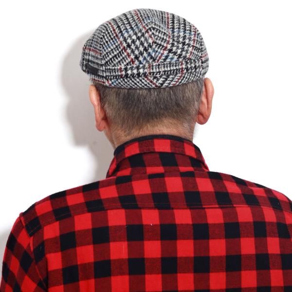 Kaszkiet ハンチング メンズ ウールハンチング 帽子 カシュケット ハリスツイード ブランド 海外製 紳士帽 千鳥格子 アイビーキャップ ハウンドトゥース［ ivy cap ］( クリスマス ギフト包装 ラッピング 無料 ) 父の日_14