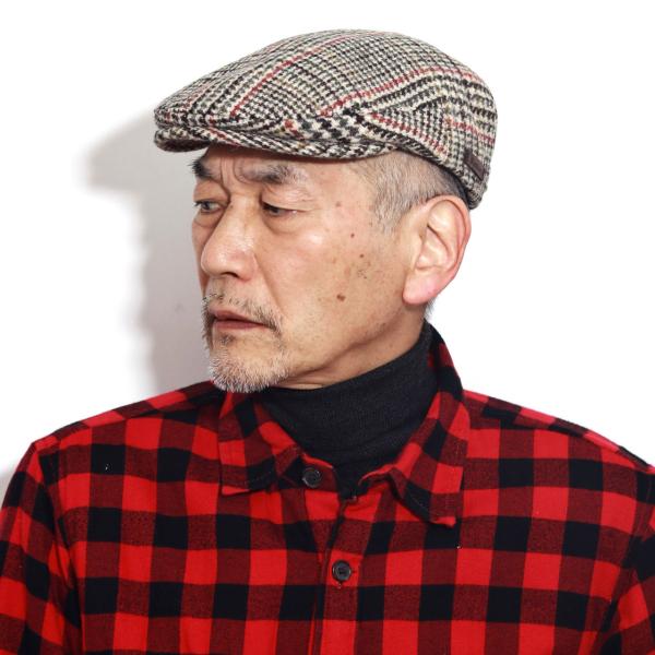 Kaszkiet ハンチング メンズ ウールハンチング 帽子 カシュケット ハリスツイード ブランド 海外製 紳士帽 千鳥格子 アイビーキャップ ハウンドトゥース［ ivy cap ］( クリスマス ギフト包装 ラッピング 無料 ) 父の日_15
