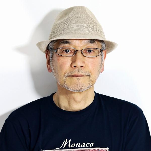 ハット メンズ 春 夏 KNOX 帽子 サーモニット リネン ノックス 中折れハット 麻 通気性が良い 中折れ帽 紳士 涼しい シンプル 無地 日本製 58cm 59.5cm サイズ調整 ショートブリム 中折れ インポート ベージュ［ fedora ］父の日 ギフト プレゼント ラッピング 敬老の日