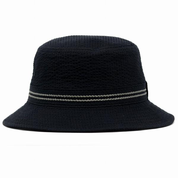 アルペンハット 2本ライン入り サッカー生地 春 夏 KNOX 帽子 メンズ