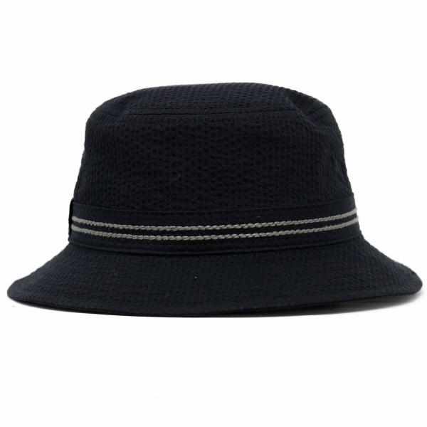 アルペンハット 2本ライン入り サッカー生地 春 夏 KNOX 帽子 メンズ