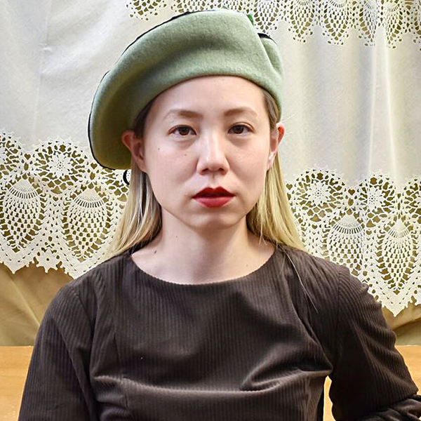 かわいい ベレー帽 レディース 秋冬 ステンドグラスベレー 果物