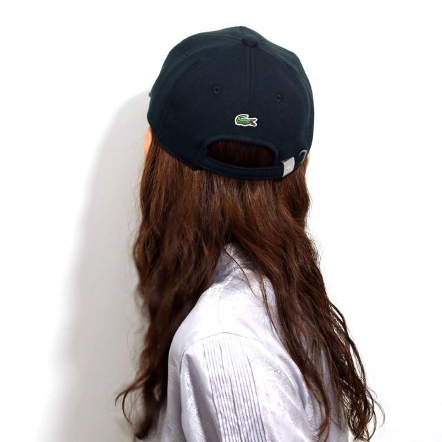 LACOSTE キャップ ラコステ メンズ ジャージー 秋冬 オールシーズン レディース 帽子 日本製 58cm cap 野球帽 フロントロゴ 黒 ブラック［ cap ］誕生日 ギフト プレゼント 20代 30代 40代 50代 送料無料 父の日_14