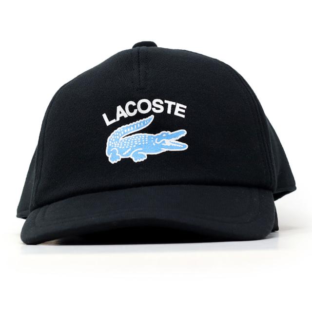 LACOSTE キャップ ラコステ メンズ ジャージー 秋冬 オールシーズン レディース 帽子 日本製 58cm cap 野球帽 フロントロゴ 黒 ブラック［ cap ］誕生日 ギフト プレゼント 20代 30代 40代 50代 送料無料 父の日_2