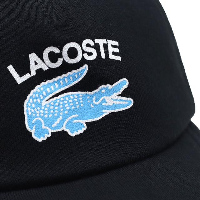 LACOSTE キャップ ラコステ メンズ ジャージー 秋冬 オールシーズン レディース 帽子 日本製 58cm cap 野球帽 フロントロゴ 黒 ブラック［ cap ］誕生日 ギフト プレゼント 20代 30代 40代 50代 送料無料 父の日_4
