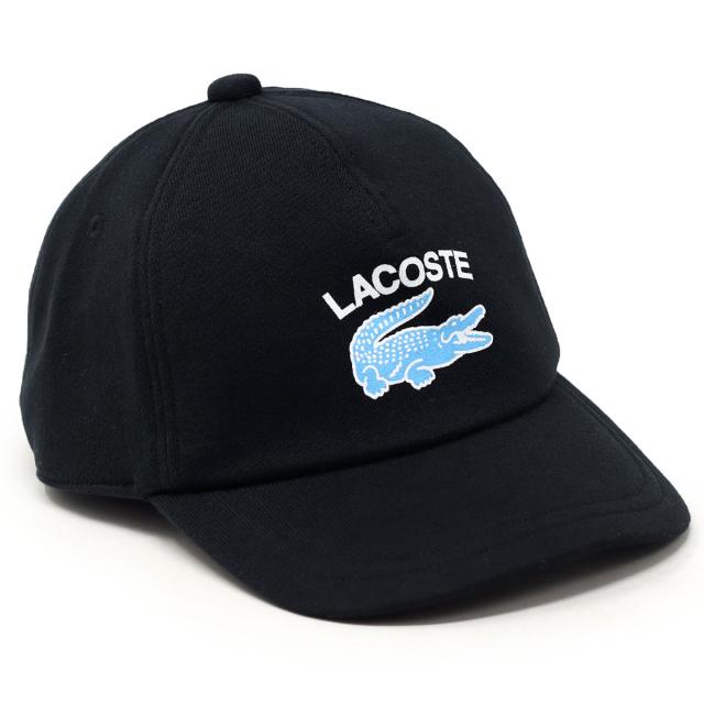 LACOSTE キャップ ラコステ メンズ ジャージー 秋冬 オールシーズン レディース 帽子 日本製 58cm cap 野球帽 フロントロゴ 黒 ブラック［ cap ］誕生日 ギフト プレゼント 20代 30代 40代 50代 送料無料 父の日_6