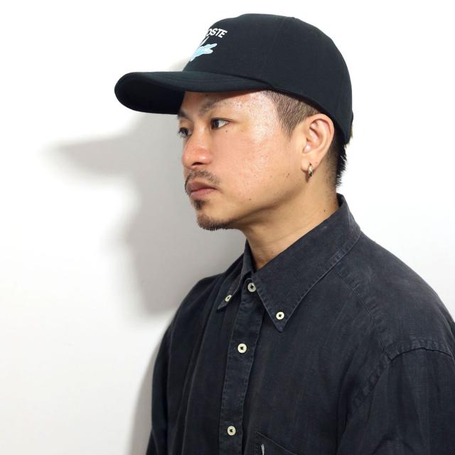 LACOSTE キャップ ラコステ メンズ ジャージー 秋冬 オールシーズン レディース 帽子 日本製 58cm cap 野球帽 フロントロゴ 黒 ブラック［ cap ］誕生日 ギフト プレゼント 20代 30代 40代 50代 送料無料 父の日_9