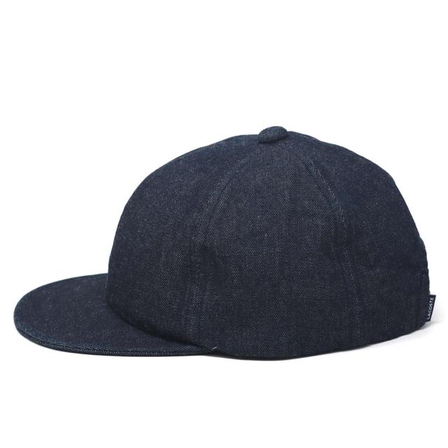 デニム キャップ ラコステ 帽子 送料無料 涼しい CAP 春夏 LACOSTE 日本製 ユニセックス インディゴデニム 小物 10オンス ショートブリム 紺/ブルー［ cap ］誕生日 ギフト プレゼント 20代 30代 40代 50代 送料無料 父の日 デニム キャップ ラコステ 帽子 送料無料 涼しい CAP 春夏 LACOSTE