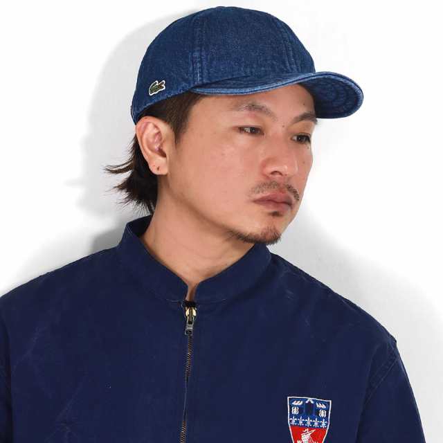 デニム キャップ ラコステ 帽子 送料無料 涼しい CAP 春夏 LACOSTE