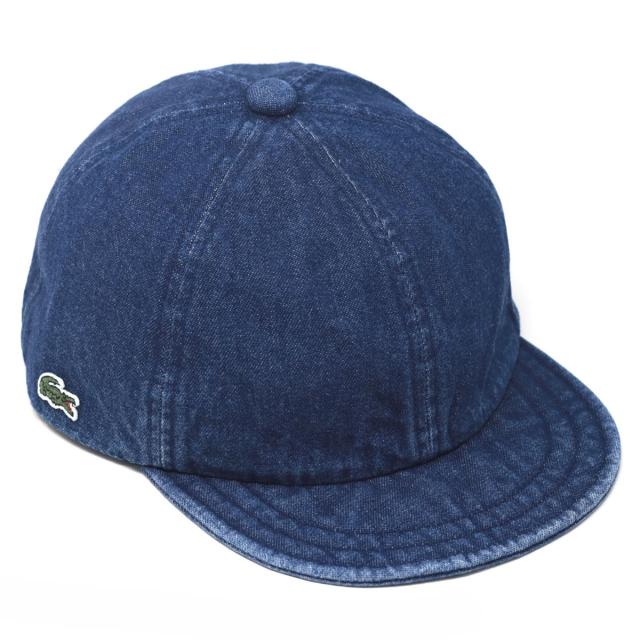 デニム キャップ ラコステ 帽子 送料無料 涼しい CAP 春夏 LACOSTE