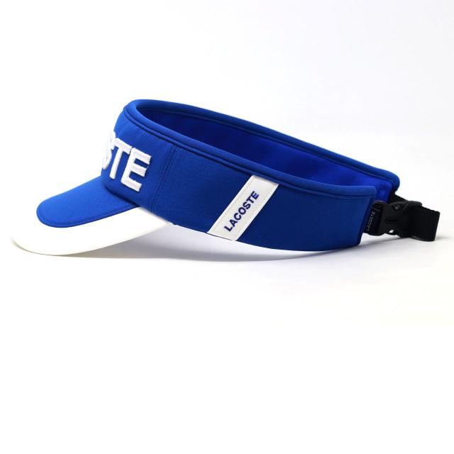 ラコステ サンバイザー レディース LACOSTE 日よけ バイザー スムース 日本製 帽子 メンズ  SMOOTH フロント刺繍sunvisor  スポーツ 手洗い可 ユニセックス 全4色［ visor ］送料無料 父の日 ギフト 男性 プレゼント 30代 40代 50代 贈り物 ラッピング無料 敬老の日の通販は