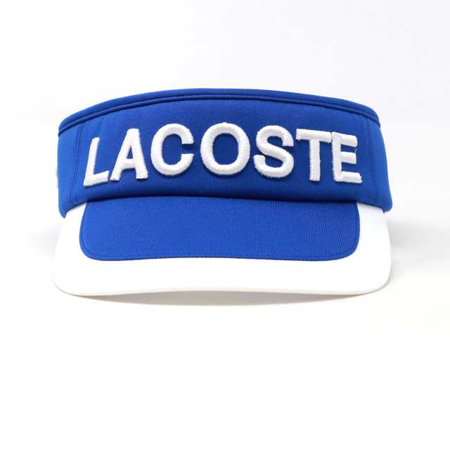 ラコステ サンバイザー レディース LACOSTE 日よけ バイザー スムース 日本製 帽子 メンズ  SMOOTH フロント刺繍sunvisor  スポーツ 手洗い可 ユニセックス 全4色［ visor ］送料無料 父の日 ギフト 男性 プレゼント 30代 40代 50代 贈り物 ラッピング無料 敬老の日の通販は