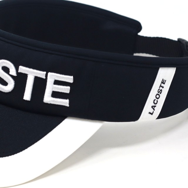ラコステ サンバイザー レディース LACOSTE 日よけ バイザー スムース 日本製 帽子 メンズ  SMOOTH フロント刺繍sunvisor  スポーツ 手洗い可 ユニセックス 全4色［ visor ］送料無料 父の日 ギフト 男性 プレゼント 30代 40代 50代 贈り物 ラッピング無料 敬老の日の通販は
