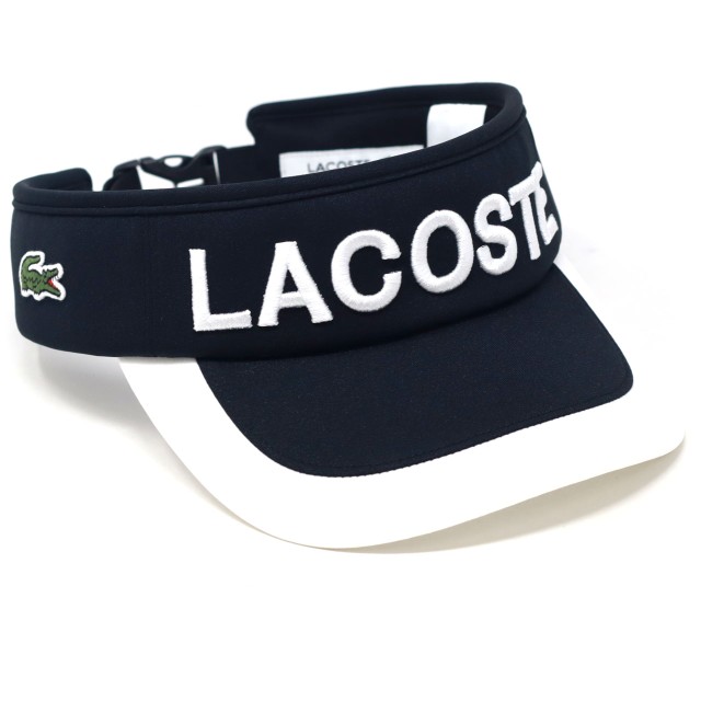 ラコステ サンバイザー レディース LACOSTE 日よけ バイザー スムース 日本製 帽子 メンズ  SMOOTH フロント刺繍sunvisor  スポーツ 手洗い可 ユニセックス 全4色［ visor ］送料無料 父の日 ギフト 男性 プレゼント 30代 40代 50代 贈り物 ラッピング無料 敬老の日の通販は