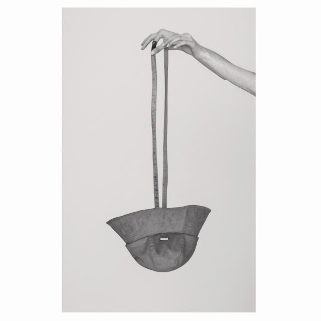 メトロハット 秋冬 レディース 紐付き つば広 帽子 コーデュロイ