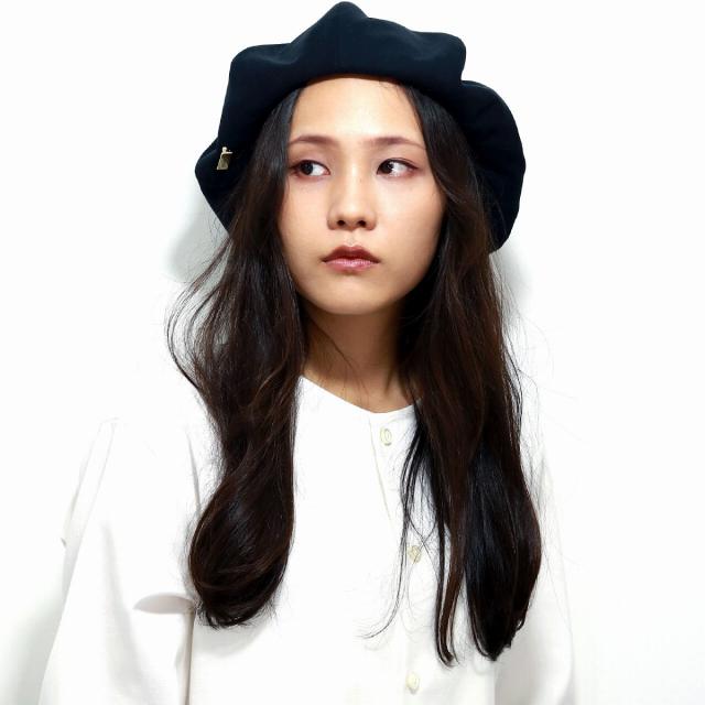 ベレー帽 レディース ハンチング帽子 レディース エコスエード 秋冬 メゾンバース ハンチング 帽子 無地 MAISON Birth 日本製 / ブラック ブラウン［ beret ］［ newsboy cap ］20代 ファッション 30代 コーデ 誕生日 プレゼント 帽子 ギフト ラッピング無料_15