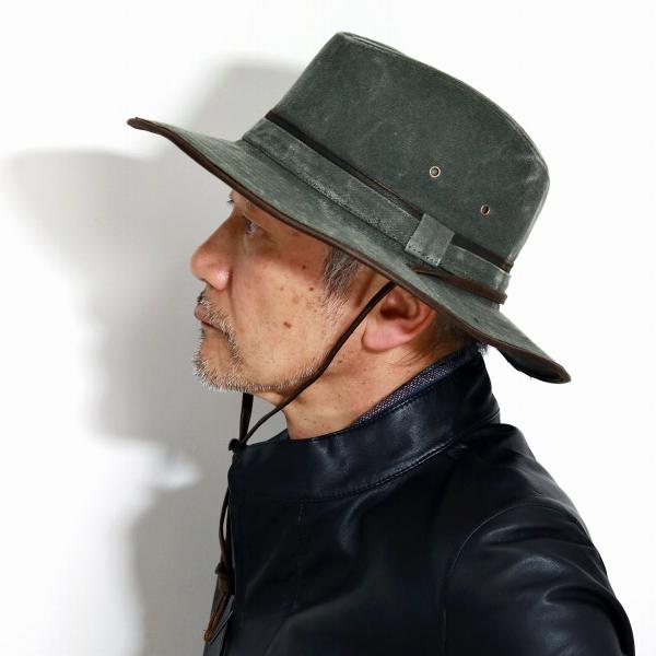 サファリハット キャンバス生地 DORFMAN PACIFIC OUTDOOR 中折れハット アウトドア カウボーイハット ウェザードキャンバス 帽子 メンズ ハット オリーブ [ bucket hat ] 父の日の通販は