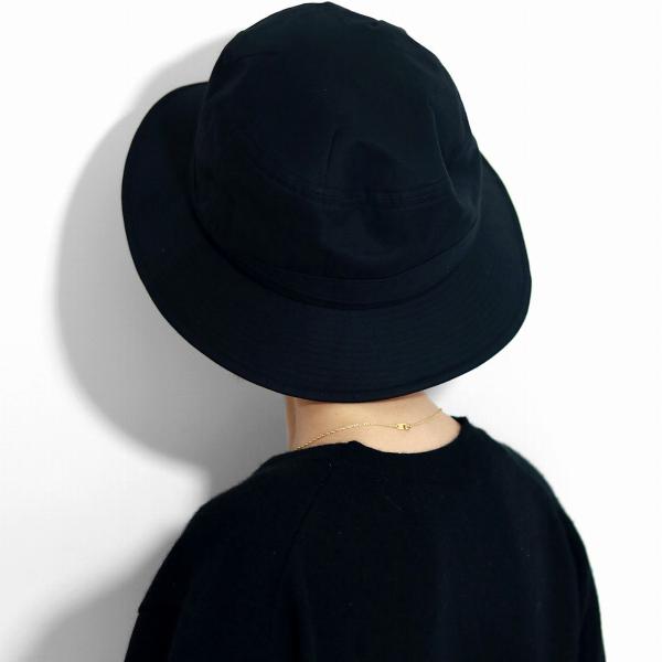 バケットハット メンズ オーガニックコットン ダウンブリム チノクロス