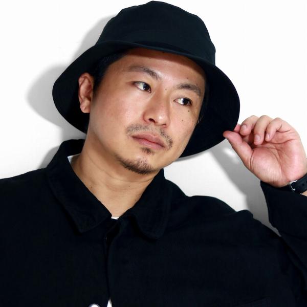 バケットハット メンズ オーガニックコットン ダウンブリム チノクロス