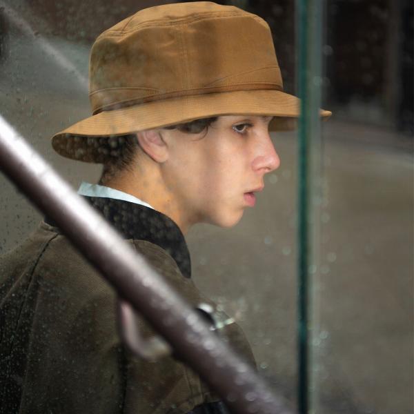 バケットハット メンズ オーガニックコットン ダウンブリム チノクロス