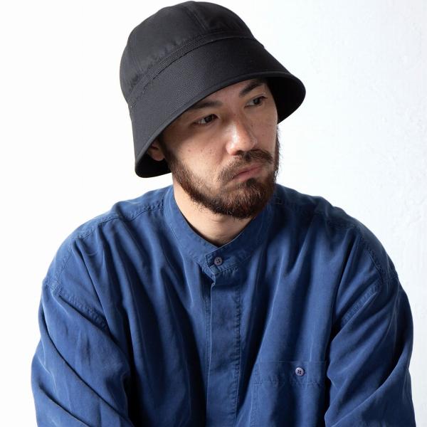 セーラーハット コットン ダウンブリム ハット ステッチ 秋冬 racal