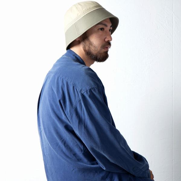 セーラーハット コットン ダウンブリム ハット ステッチ 秋冬 racal